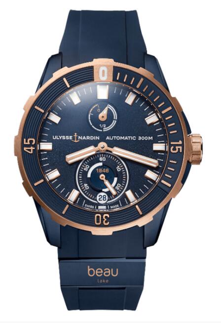 Ulysse Nardin Diver Chronometer Beau Lake 44mm 1185-170LE-3A-BEA/3A Replica Watch